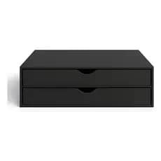 Suporte Para Monitor Mesa 2 Gavetas Ergonômico Escritório