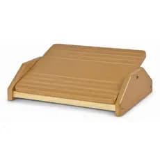 Apoio Para Os Pés Ergonômico Madeira Natural - Souza