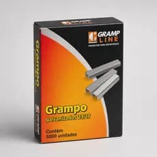 Grampo Para Grampeador 23/17 Galvanizado Com 5.000 Unidades