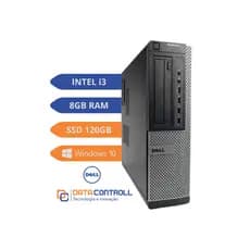 DESKTOP Dell Optiplex 7010 I3-3Th Intel 8Gb 120Gb