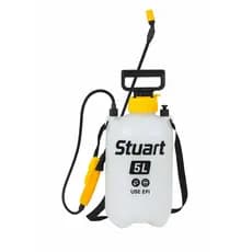 Pulverizador Agrícola Lateral Manual 5 Litros Borrifador Com Compressão Prévia Profissional Branco