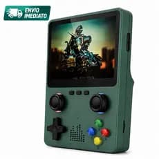 Videogame Console Portátil Retro Oásis com 6.000 Jogos -     Bateria Recarregável