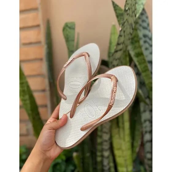 Chinelo Sandalha Havaianas Original Slim Point - envio imediato