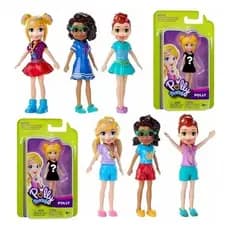 Kit 2 Polly Pocket Boneca Surpresa Modelo Aleatório - Mattel