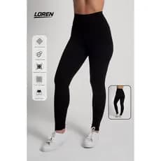 Calça Legging Fitness Zero Transparência Academia Feminina Cintura Alta Elástica