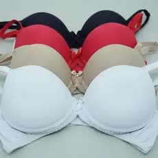 Kit 2 Peças Sutiã Com Bojo Básico Sutiã