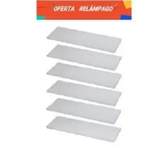 KIT 5 Prateleiras MDF 100%  para Decorar Sala ,Quarto , Banheiro ,cozinha nicho com acabamento impecável!