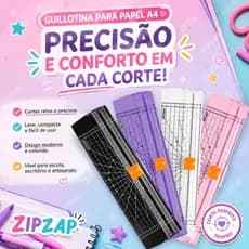 Guilhotina Cortador De Papel A4 Portátil Fácil Manuseio Escritório Lâmina para álbum de recortes