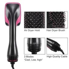 Secador de Cabelo e Escova de Aquecimento Elétrico 110V