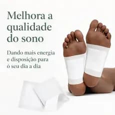 Kit Adesivo para Pés 10/20/50 Unidades – Relaxante Noturno, Sensação de Conforto e Bem-Estar