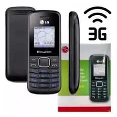 Celular'Lg'B220 3G De Botão Para Idoso 2 Chip Rádio Fm Rural