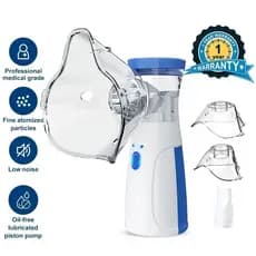Máquina Nebulizadora De Malha Silenciosa Portátil , Inalador De Asma Médica , Mini Umidificador Nebulizador