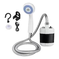 Portátil Chuveiro USB recarregável Shower Set Ideal para Outdoor Camping Home Use
