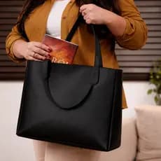 Bolsa Sacola Feminina  – Bolsa de Ombro Elegante para Trabalho e Dia a Dia