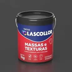 Massa Acrílica Premium Clascollor 1kg – Alto Desempenho para Acabamento Profissional