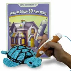 Caneta 3D Infantil para Desenho com Filamento Criativa Educativa Fácil de Usar para Crianças Kids