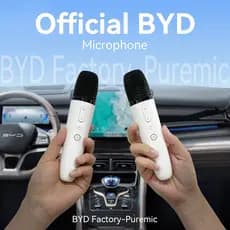 Microfone BYD Oficial Para Carro Karaokê Carpool Todos Os Modelos De Carros