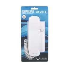 Interfone Monofone Universal Slim Branco LR 2015 Lider
