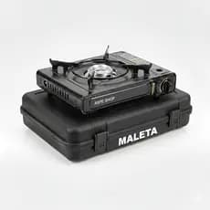 Fogareiro Portátil Fogão A Gás Acampamento Pesca Camping Caminhoneiro Profissional Cooktop 1 Boca
