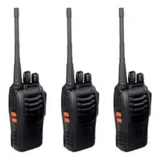 Kit 3 Radio Comunicador Baofeng 777s 12km Walkie Talkie 16 canais longa distância profissional segurança         empresa