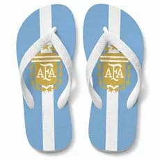 Chinelo Masculino Seleção Argentina Varias Estampas