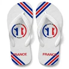 Chinelo Masculino Seleção França Varias Estampas