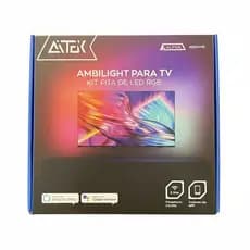 KIT FITA DE LED RGB AMBILIGHT PARA TV 55- 65 POLEGADAS APP TUYA ALPHA-400AMB AITEK