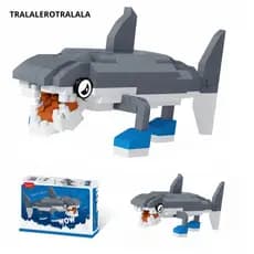 Blocos de Montar Brainrot Tralalerotralala 8 Temas,  Criatividade e Diversão para Crianças - ROBLOX
