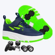 Tênis Skate Infantil Rodinha Passeio Meninos Kids