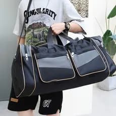 Bolsa de Viagem Grande Capacidade | Dobrável para Negócios, Avião e Curtas - Ombro Casual e Multiuso