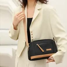 Bolsa Feminina Em Nylon Oxford Com Design Coreano E Resistente A Agua Ideal Para Uso Diario E Viagen