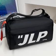 Bolsa Transversal em Nylon Oxford - Estilo Coreano, Leve e Espaçosa, Perfeita para o Dia a Dia