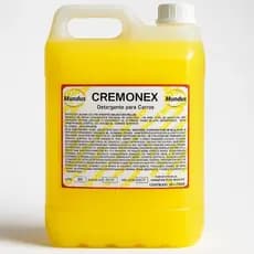 detergente automotivo shampoo limpeza pesada Cremonex Mundus concentrado 5 litros faz 150 litros