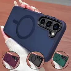 Capinha case magsafe Magnética Fosca Para S20fe S21fe S23FE S24FE S23 S24 S25 Plus Ultra