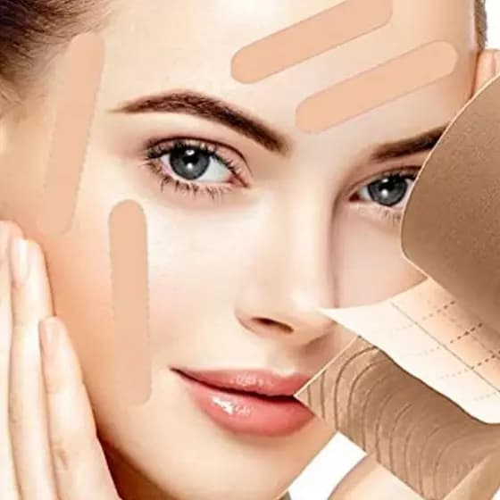 Fita Lifting Facial Anti Sinais De Expressão Anti Rugas Fita Tape Adesiva Cuidados Com o Rosto