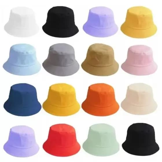 Kit 3 Chapéu Bucket Adulto Feminino Masculino De Praia Festa Pescador Camp Trilha Promoção