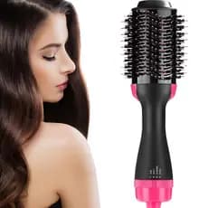 3 em 1 secador de cabelo estilo pente íon negativo alisamento Curling ferramenta útil 1.000w 110V ferramenta cabeleireir