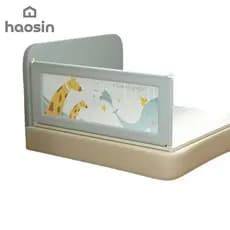 Barreira de Proteção para Cama de Bebê Previne Queda Criança Barreira Anti Queda para Cama Segura e Estável