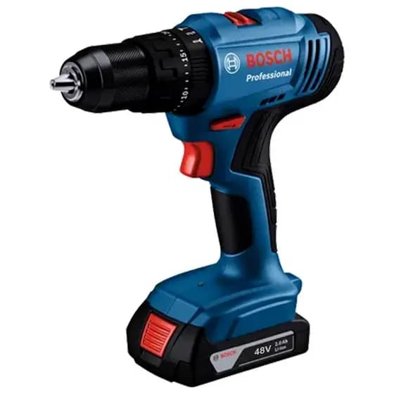 Furadeira Parafusadeira Impacto E brocas elétricas Bosch GSB 6-115 2 Baterias Com Maleta