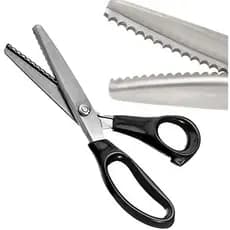 Tesoura PROFISSIONAL de picotar ESCALOPE Corte Arredondado