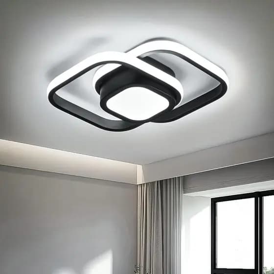 Luminária De Teto Plafon Led Moderna Lustre para Corredor Sala Quarto Cozinha