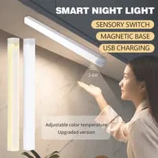 50CM Luz LED Sem Fio sensor De Inteligente Do Guarda-Roupa Quarto De Conveniência Carregamento USB