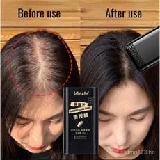 Bastão De Cabelo À Prova D'água E De Suor , Sem Manchas Desbotamento , Cobre Cabelos Grisalhos , Pente Dentado Natural ,