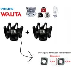 Kit 2 Arrastador Walita Liqfaz com reforço do Copo Walita Liqfaz / Daily