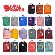 Mochila Fjallraven Kanken 7L/16L/20L Unissex Para Uso Externo-8967