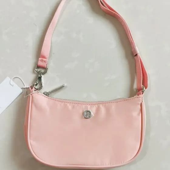 Lululu lulu Mini Bolsa de Ombro Ajustável Ombro Axila Bolsa Crossbody Feminina 1L