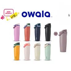 Copo Para Garrafa De Água De Aço Inoxidável Owala FreeSip Sway Com Trava Dedicada