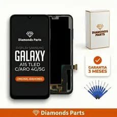 Tela Display Frontal A15 4G 5G COM ARO /SEM ARO - DIAMONDS ORIGINAL