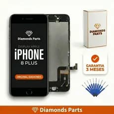 TELA DISPLAY FRONTAL LCD COMPATÍVEL IPHONE 8 PLUS DIAMONDS ORIGINAL