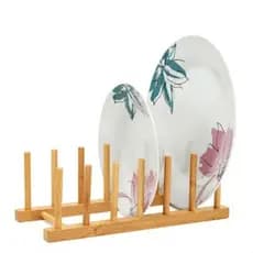 Porta Pratos EKOS em Bambu – Organização com Estilo Natural
